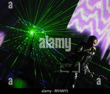 Austin City Limits 2010 - Matthew Bellamy. Stockfoto