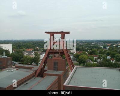 Aussicht Plattform Zeche Zollverein Essen vom 24 08 2012 Nr 10. Stockfoto