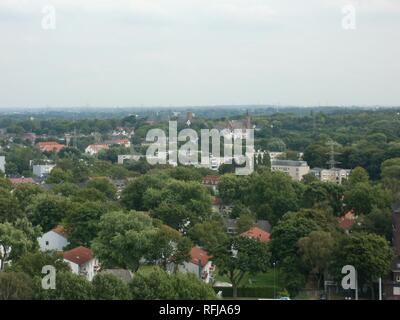 Aussicht Plattform Zeche Zollverein Essen vom 24 08 2012 Nr 13. Stockfoto