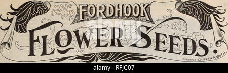 . Die Burpee Folgendes farm Jahresbericht für 1900. Baumschulen Pennsylvania Philadelphia Kataloge; Gemüse; Blumen Samen Samen Kataloge Kataloge; Lampen (Pflanzen) Kataloge. IX auf den folgenden Seiten beschreiben wir, alphabetisch geordnet, die führende Blumen aus Samen gezogen, darunter viele Neue und Besondere Blumen von ungewöhnlicher Schönheit. Diese Samen sind alle der besten Sorten der besten Sorten, und sind sicher, dass Zufriedenheit zu geben. Während viele von uns an Fordhook Farmen oder durch unsere Züchter in Amerika angebaut werden, sind alle gründlich sowohl für Vitalität und Reinheit geprüft. Diejenigen, die importiert werden, werden gewonnen Fro Stockfoto