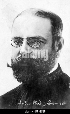 JOHN PHILIP SOUSA (1854-1932), amerikanischer Komponist und Bandleader über 1900 Stockfoto