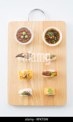 Sushi set - Fusion Food Stockfoto