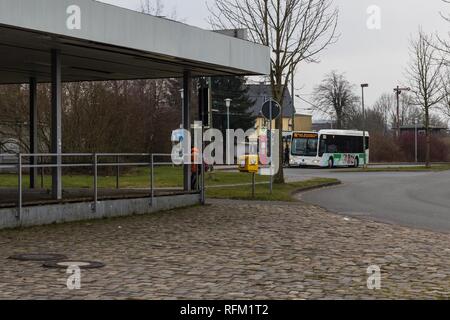 Bahnhof Horn-Bad Meinberg 20160311 3. Stockfoto