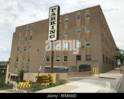 Baltimore City Abteilung für soziale Dienste, 1510 Guilford Avenue, Baltimore, MD 21202 (34558440865). Stockfoto