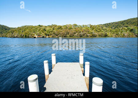 Corinna Fähre, Tasmanien, Australien Stockfoto