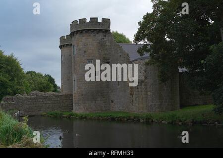 Whittington Schloss, im Whittington in der Nähe von Telford Stockfoto