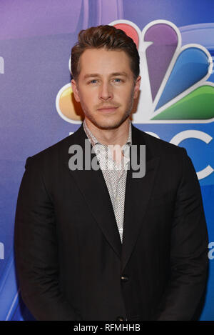 Josh Dallas besucht von NBC New York Mitte der Saison drücken Sie Quark im Four Seasons Hotel New York am Januar 24, 2019 in New York City. Stockfoto