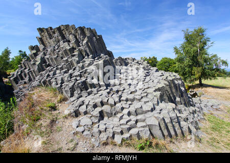 Nationalen natürliches Denkmal der Panska Skala in der Tschechischen Republik Stockfoto