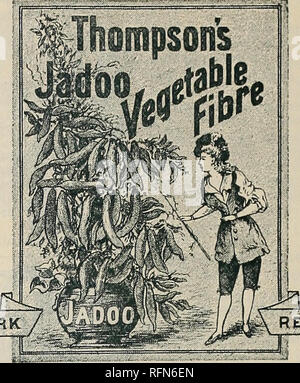 . Michell's höchste Qualität Glühlampen für Herbst einpflanzen. Verkaufskataloge Pennsylvania Philadelphia; Glühlampen (Pflanzen) Kataloge; Blumen Samen Kataloge; Gartengeräte und Zubehör Kataloge. 22 MICHELL'S KATALOG DER ZWIEBELN, Samen, etc. Es JADOO" DIE GROSSE NEUE, beliebte UND PRAKTISCHE DÜNGER. tt JADOO" IM FOLGENDEN WIRD DIE BESCHREIBUNG DURCH DIE EINFÜHRHILFE. n IADOO" stellt eine neue "wachsende Substanz für Pflanzen aller Art. Der Erfinder ist Oberst C. Halford Thompson, der königlichen Armee und Fellow der Royal Horticultural Society in England. Conversant, in Kom Stockfoto