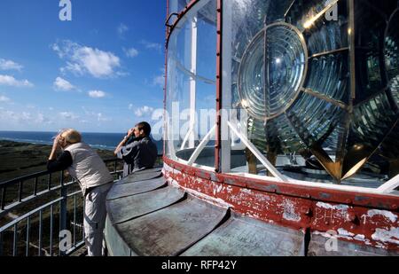 Grisetaodde Leuchtturm, Neno-Sund, Limfjord, Nordjütland, Dänemark Stockfoto
