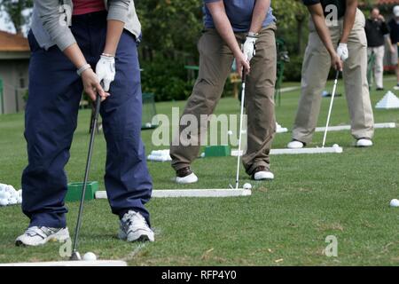 Anfänger Kurs, Golf Academy, die Golfschule im Grand Cypress Golf Course, Orlando, Florida, USA Stockfoto