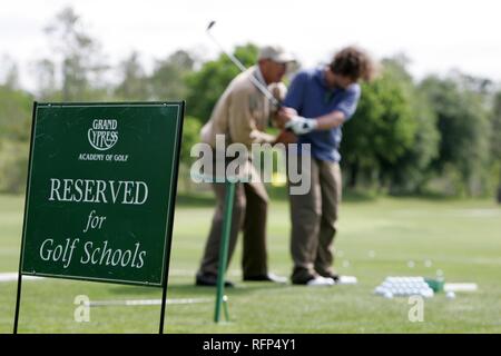 Anfänger Kurs, Golf Academy, die Golfschule im Grand Cypress Golf Course, Orlando, Florida, USA Stockfoto