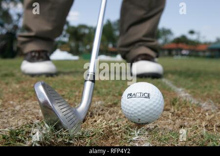 Anfänger Kurs, Golf Academy, die Golfschule im Grand Cypress Golf Course, Orlando, Florida, USA Stockfoto