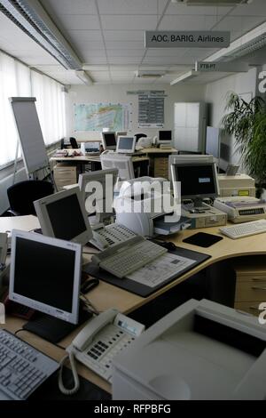 DEU, Bundesrepublik Deutschland, Frankfurt: Notfall- und Informationszentrum, Eric, der Frankfurt International Stockfoto