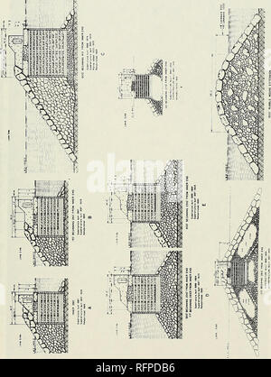 . Fallbeispiele von Corps Wellenbrecher und Steg Strukturen. Bericht 3. Wellenbrecher; Stege; Wellenbrecher; Stege. 85. Bitte beachten Sie, dass diese Bilder sind von der gescannten Seite Bilder, die digital für die Lesbarkeit verbessert haben mögen - Färbung und Aussehen dieser Abbildungen können nicht perfekt dem Original ähneln. extrahiert. Bottin, Robert R; US Army Engineer Wasserstraßen Experiment Station; in den Vereinigten Staaten. Armee. Korps der Ingenieure; Reparatur, Bewertung, Pflege und Rehabilitation. [Vicksburg, Fräulein: US Army Engineer Wasserstraßen Experiment Station; Springfield, Stockfoto