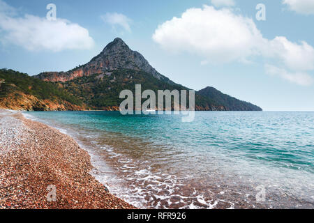 Erstaunlich mediterranen Seenlandschaft in Adrasan, Türkei. Landschaftsfotografie Stockfoto