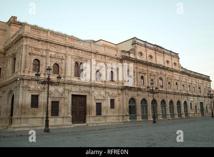 Die schöne und lebhafte Sevilla Stockfoto