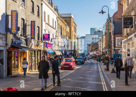 Brick Lane, London, England, Vereinigtes Königreich, Europa Stockfoto