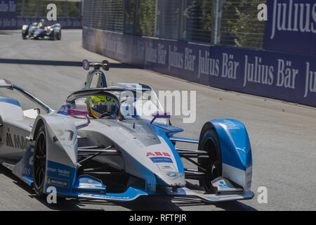 SANTIAGO EPRIX 2019. FIA FORMEL E PAQUE O'Higgins Stockfoto