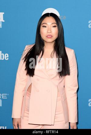 Park City, Utah, USA. 26. Januar, 2019. Awkwafina besucht die 'Paradise Hills' Premiere auf dem Sundance Film Festival am 26. Januar 2019 in Park City, Utah. Foto: imageSPACE/MediaPunch Credit: MediaPunch Inc/Alamy leben Nachrichten Stockfoto