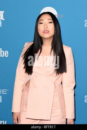 Park City, Utah, USA. 26. Januar, 2019. Awkwafina besucht die 'Paradise Hills' Premiere auf dem Sundance Film Festival am 26. Januar 2019 in Park City, Utah. Foto: imageSPACE/MediaPunch Credit: MediaPunch Inc/Alamy leben Nachrichten Stockfoto