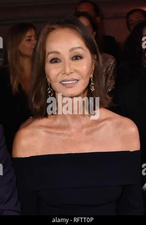 26.01.2019. - MBFW Front Row desfile Pedro del Hierro Foto: Isabel Preysler Stockfoto