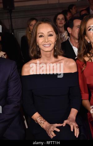 26.01.2019. - MBFW Front Row desfile Pedro del Hierro Foto: Isabel Preysler Stockfoto