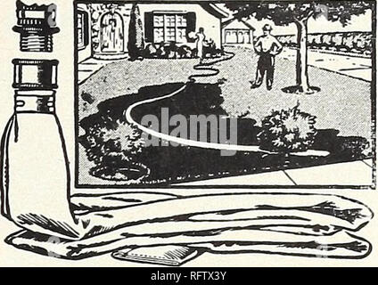 . Capitol City Samen für 1961. Baumschulen (Gartenbau) Kataloge, Leuchtmittel (Pflanzen) Kataloge Kataloge; Gemüse; Garten Werkzeuge Kataloge; Samen Kataloge. Eine Umdrehung der Wasserhahn sofort konvertiert. Von einer tiefen AUF EIN TRAGBARES BESPRENGUNG SYSTEM j Resinite Flexible Triple Tube Sprinkler 25 ft 3 $ 45 ICH 50 ft 4 $ 95. Wie alle - Regen in der Nacht. Wasser dringt über die gesamte Länge. Bringt Wasser, wo Sie es wollen - an den Wurzeln. Keine Run-off - keine Abfälle - Kein Boden - Waschmaschine Nr. 0. 12 ft... $ 2 10 | Nr. 2. 30 ft... 4 $ 10 Nr. 1. 18 ft... 2 85 | Nr. 3. 50 ft... 6 50 Sprabulb und Centrospray. Bitte beachten Sie, dass diese Bilder extra sind Stockfoto