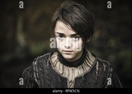 Temporada 2 Kapitel 2. Original Film Titel: Spiel der Throne. Englischer Titel: Spiel der Throne. Jahr: 2011. Regie: DANIEL MINAHAN. Stars: MAISIE WILLIAMS. Credit: HBO/Album Stockfoto