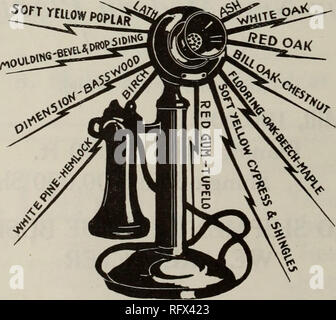 . Kanadische Forstindustrie Juli-Dezember 1912. Holzschlag; Wälder und Forstwirtschaft; Wald; Wald - zellstoffindustrie; Holz verarbeitenden Industrien. 28 KANADA LUMBERMAN UND WOODWORKER Sheppard & Amp; Morse Lumber Co. Hersteller von Weißen und roten Kiefer und Fichte Head Office, Boston, Mass. Fabrik in Burlington, VT Sägewerke in Ottawa, Ontario Niederlassung in New York W. RITTER LUMBER CO., CoSus Wir liefern jährlich über 100.000.000 Füßen Prompt Sendungen gemischt Autos. Trockenen Brennöfen keine Gemischte Klassen alle Band gesägt und eigener Herstellung Ontario Vertreter: JOHN HALL, 266 Huron Street, Toronto, Kanada. Phon Stockfoto