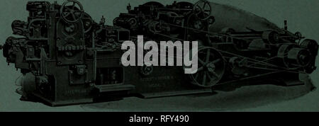 . Kanadische Forstindustrie Januar-Juni 1920. Holzschlag; Wälder und Forstwirtschaft; Wald; Wald - zellstoffindustrie; Holz verarbeitenden Industrien. Amerikanische Woodworking Machinery Co. Rochester, New York, London AGENTS - das Projektil CO. American Nr. 77 A-Modell 5 Herr LUMBERMAN: Hat Ihr Betriebsleiter oder Meister schlug vor oder nach der Notwendigkeit eines schnellen Vorschub matcher in ihrer Mühle bestand? Wenn ja, haben Sie untersucht die Qualitäten des "amerikanischen Maschinen"? Wir schlagen vor, dass Sie zu einer der folgenden Schreiben - Alle Benutzer und zufrieden: - T. H. Hancock Toronto. Adams River Lumber Co Chase, v. Chr. Wm. Copping Jo Stockfoto