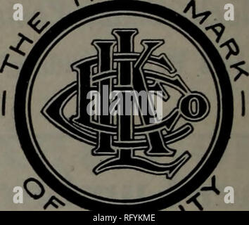 . Kanadische Forstindustrie 1911. Holzschlag; Wälder und Forstwirtschaft; Wald; Wald - zellstoffindustrie; Holz verarbeitenden Industrien. Ich KANADA LUMBERMAN UND WOODWORKER E.H. Haufen &Amp; Co., Limited Bauholz, Schindeln, Türen, Leisten, Beenden, etc. Spezialitäten: AA 1 MARKE HOCHWERTIGE SCHINDELN B.C.R. DOUGLAS FIR. Holz Mühlen in Vancouver und R. iskin, B.C. Head Office: Victoria Drive und Powell St. Vancouver, B.C. DER HASTINGS SCHINDEL MANUFACTURING CO - Begrenzte Vancouver, B.C., HERSTELLER VON ALLEN Linien der Tanne, Zeder und Fichte Schnittholz Rau und gekleidet, mit Formteilen aller Designs. Alle VE Stockfoto