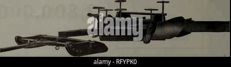 . Kanadische Forstindustrie 1910. Holzschlag; Wälder und Forstwirtschaft; Wald; Wald - zellstoffindustrie; Holz verarbeitenden Industrien. i6 KANADA LUMBERMAN UND WOODWORKER | Die berühmte OnOW rlOWS Brazel Patent in jedem Lager vom Atlantik in den Pazifik, bekannt als die am meisten befriedigende Schneepflug. Kombination MODELL, LUMBERMAN der Schneepflug eingesetzt werden, ENTWEDER MIT ODER OHNE RUT CUTTER. Ein Mann zu Bedienen, Einstellen der Räder in der Nähe zusammen ändern für leichte oder schwere Arbeit in einem Augenblick. Flügel platziert Schnee 9X größer als Schlitten track oder schmaler Wenn gewünscht zu werfen. Höhe des Moldboards verhindern, dass Schnee Stockfoto