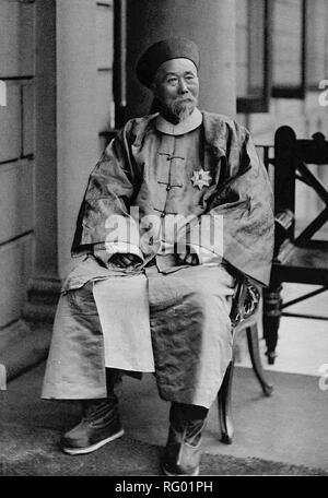 Li Hung Chang im Jahre 1896. Stockfoto