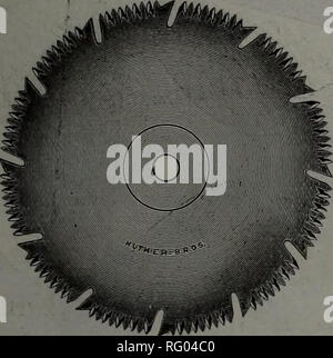 . Kanadische Forstindustrie 1910. Holzschlag; Wälder und Forstwirtschaft; Wald; Wald - zellstoffindustrie; Holz verarbeitenden Industrien. Kanada LUMBERMAN UND WOODWORKER 61 große und höchster Zuverlässigkeit ist, was benötigen Sie von jeder CTVVHrTH youir cnain in Unternehmen verwendet werden. Und denken Sie daran, &Lt;5 Hvl "fl Villa keine Kette ist stärker als ihr schwächstes Glied. Die große Merkmal der Öffnung harter Stahldraht Ketten ist, dass Sie keine Schwachstellen haben. Seine Konstruktion ist perfekt. Das Kabel verwendet wird erstellt und von Experten in unseren eigenen Mühlen geprüft. Wir garantieren jedem Fuß von ihm. Schreiben sie uns für Katalog Nr. 3 Die B. Ökologisierung Leitung C Stockfoto