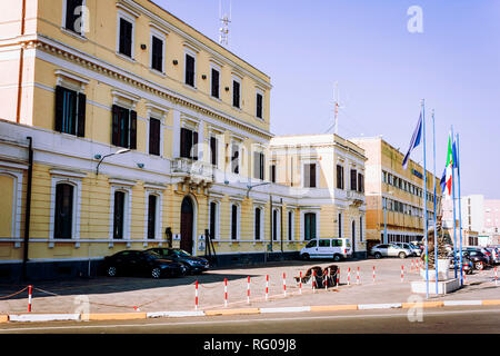 Catania, Sizilien, Italien - 14 August, 2018: Die Catania Port Authority, Verwaltungsgebäude Stockfoto