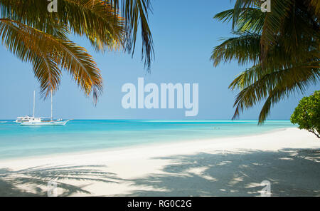 Meeru Island Resort, Malediven, Indischer Ozean, Asien Stockfoto