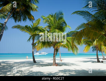 Meeru Island Resort, Malediven, Indischer Ozean, Asien Stockfoto