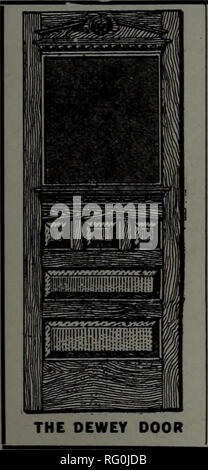 . Kanadische Forstindustrie 1910. Holzschlag; Wälder und Forstwirtschaft; Wald; Wald - zellstoffindustrie; Holz verarbeitenden Industrien. Kann auf jedem Kreissäge Dorn zum Schneiden Jede breite Nut von 1/8" zu einem "breiten verwendet werden. Wird entweder mit oder über entweder für Rip oder Übergreifende wird ebenso wie in beiden Rippen Kreuz mit glatten Schneiden oder schneiden in einem Winkel von 45 Grad, mit Getreide aus Holz. das Korn (Gesendet auf Zulassung). Ermöglichen uns die Preise auf Sägen Zitat für jede besondere Arbeit, die sie tun möchten. HUTHER BROS. MFG sah. Co., Inc., Rochester, N.Y., Cranbrook Schärpe und Tür Co.HERST Stockfoto
