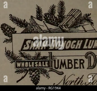 . Kanadische Forstindustrie 1899-1901. Holzschlag; Wälder und Forstwirtschaft; Wald; Wald - zellstoffindustrie; Holz verarbeitenden Industrien. SWAK DOHOGH LUMBER CO.3: JALERS. Kabel Adresse, "Swan Donogh - Tonawanda. Lumberman s Code.. Bitte beachten Sie, dass diese Bilder sind von der gescannten Seite Bilder, die digital für die Lesbarkeit verbessert haben mögen - Färbung und Aussehen dieser Abbildungen können nicht perfekt dem Original ähneln. extrahiert. Don Mills, Ontario: southam Business Publikationen Stockfoto