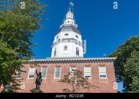 Maryland State Capital Building in Annapolis, Maryland Stockfoto