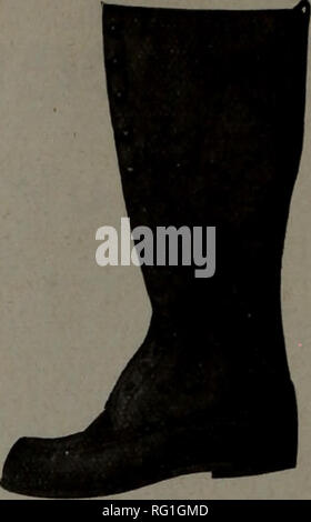 . Kanadische Forstindustrie 1911. Holzschlag; Wälder und Forstwirtschaft; Wald; Wald - zellstoffindustrie; Holz verarbeitenden Industrien. LINDSAY, Ontario begrenzt. Absolut wasserdicht Holzfäller's Schuhe Wir sind die einzige Firma in Kanada Holzfäller Herstellung von Schuhen, wasserdicht in jeder Weise sind, und müssen keine Garantie. Style Nr. 9 - Öl Tan Vamp, lange Sohle und Absatz, Mennoniten Bein, absolut wasserdicht und voll von harten tragen wir die Ware über 30 Jahren in diesem Geschäft produzieren und immer noch wachsende Schreiben für unseren Katalog, kostenlose Anwendung A.-W. YAGER gesendet. Bitte beachten Sie, dass diese Bilder Stockfoto