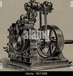 . Kanadische Forstindustrie 1897-1899. Holzschlag; Wälder und Forstwirtschaft; Wald; Wald - zellstoffindustrie; Holz verarbeitenden Industrien. Verkörpert folgende Vorteile: Einfachheit der Konstruktion, POSITIV UND EINFACHE VERWALTUNG, WIRTSCHAFTLICHE NUTZUNG VON DAMPF, kleinen Raum besetzt, Billigkeit, einfache ANPASSUNG AN ENTWEDER NEUE MÜHLEN ODER DIE JETZT IN GEBRAUCH. Die Bewegung des Motors in eine Richtung ist unter der absoluten Kontrolle der Sawyer, die Geschwindigkeit, die das Futtermittel für die Größe der Protokolle. Mühle Männer, die gut andere Marken von isteam Feeds Kommentar auf die wirtschaftliche Nutzung von Dampf o verwendet haben Stockfoto