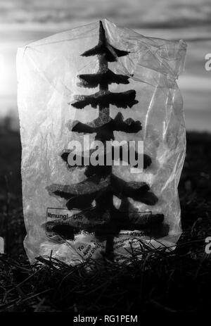 Kunststoff Baum Stockfoto