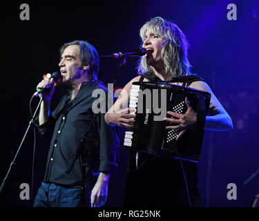 Foert Lauderdale, USA. 26. Januar 2019. Crash Test Dummies führt bei Revolution Live am 26. Januar 2019 in Fort Lauderdale, Florida. Credit: MediaPunch Inc/Alamy leben Nachrichten Stockfoto