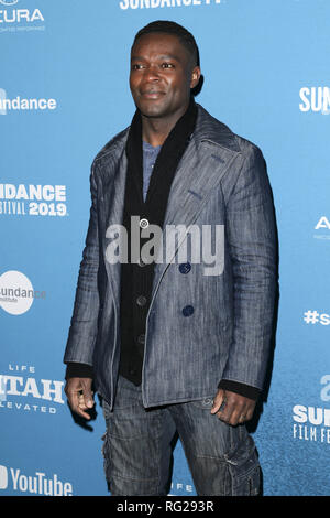 Park City, Utah. 24 Jan, 2019. David Oyelowo Teilnahme an der 'Nach der Hochzeit' Premiere während der 2019 Sundance Film Festival in Eccles Center Theater am Januar 24, 2019 in Park City, Utah. | Verwendung der weltweiten Kredit: dpa/Alamy leben Nachrichten Stockfoto