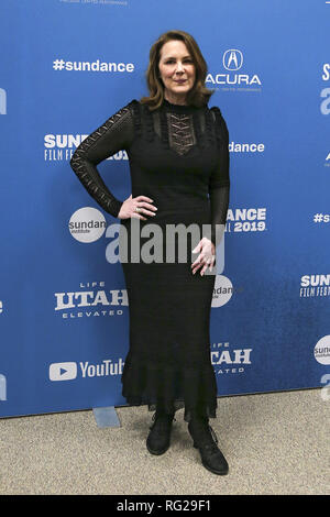 Park City, Utah. 24 Jan, 2019. Elizabeth Perkins an der 'Nach der Hochzeit' Premiere während der 2019 Sundance Film Festival in Eccles Center Theater am Januar 24, 2019 in Park City, Utah. | Verwendung der weltweiten Kredit: dpa/Alamy leben Nachrichten Stockfoto