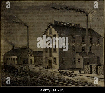 . Kanadische Forstindustrie 1885. Holzschlag; Wälder und Forstwirtschaft; Wald; Wald - zellstoffindustrie; Holz verarbeitenden Industrien. Die KANADA LUMBERMAN. 107 Die Ontario Canoe Co., Limited PETERBOROUGH, ONTARIO, Hersteller von allen Arten von Vergnügen, Angeln und Jagd OA1 ST O E S Patent Zeder Rippe Kanus, Patent Longitudinal Rib Kanus, Lindenholz Kanus, Kajaks, Paddel, Ruder, Zelte, und alle Kanu Armaturen.. Goldmedaille, London Fischerei Ausstellung, 1883. J.Z. ROGERS, Senden Cent Briefmarke für illustrierte Katalog. Präsident und Geschäftsführer OannPQ fnt* Ich limhprmpn Jede durchführen Stockfoto