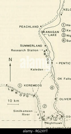 . Die kanadische Feld - naturforscher. 336 Die kanadische Field-Naturalist Vol. 103 4-Grünland (natürlichen) 5 - Kleine Sagebrush/rock Aufschlüsse 6-Riverine (Anrainer) 7 - Ponderosa Pine Park 8-Douglasie offene Wald 9-Lodgepole Pine (Pinus contorta) Bergwald Materialien und Methoden die Populationsdynamik einer 25,6-ha-Raster wurde in der kultivierten und wildwachsenden Pflanzen und ihrer natürlichen Lebensräume am Summerland Research Station aufgebaut. Insgesamt wurden 232 trap Stationen bei 30-m-Abständen mit einem Live Trap (23 X 23 X 80 cm) zu jeder anderen Station. Dieses Raster wurde für zwei oder drei Tage alle drei Wochen fr gefangen Stockfoto