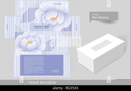 Florale Muster auf Gewebe, Schablone für geschäftliche Zwecke. Ihr Text und Logos und bereit zum Drucken zu gehen statt Stock Vektor